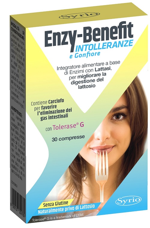 Enzy-benefit Intolleranze30compresse