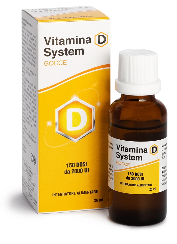 Vitamina D System Gocce 26 ml
