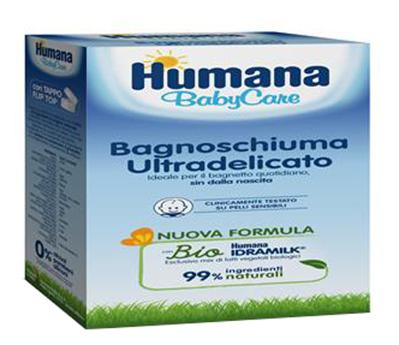 Humana^bc bagnoschiuma 200ml