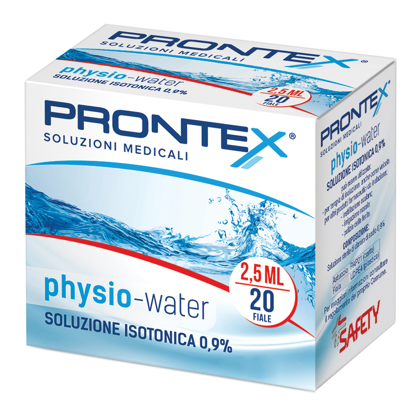 Isotonica physio-water 20 fiale 2,5 ml