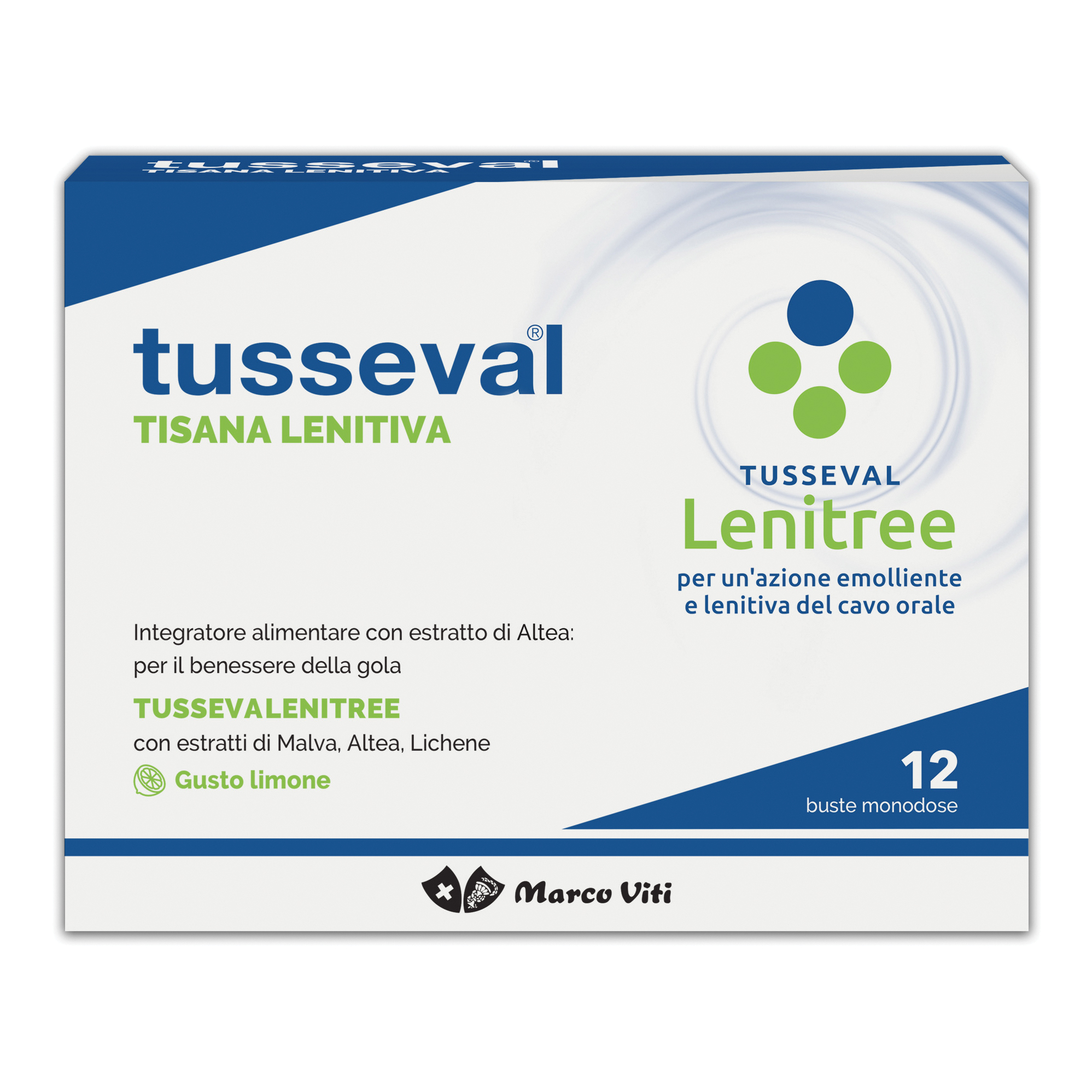 Tusseval tisana lenitiva 12 buste 5 g