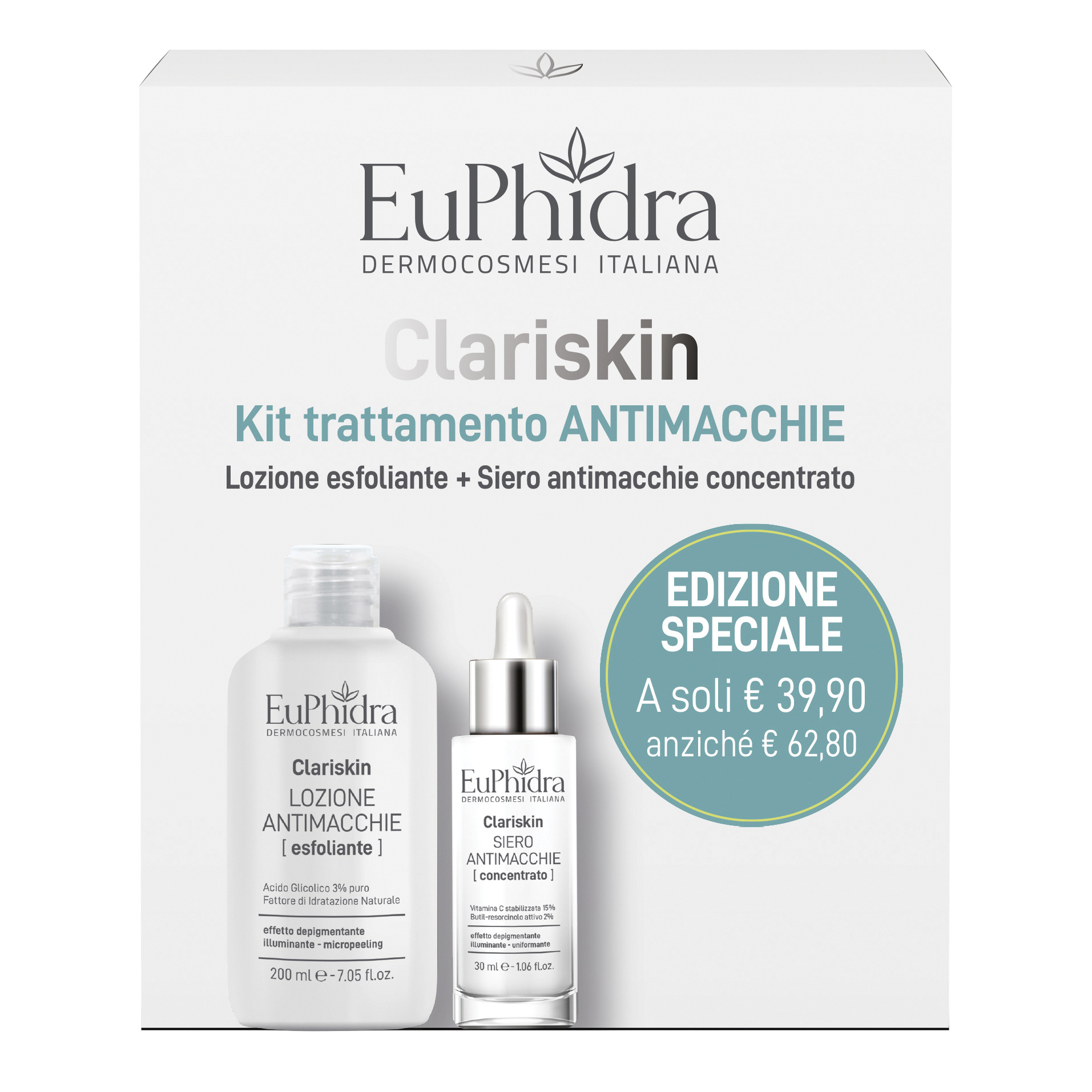 Cofanetto clariskin 200 ml