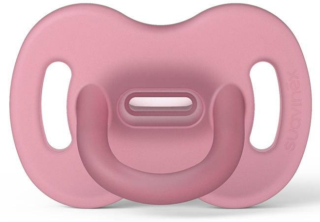 Suavinex - succhietto 100% silicone 6/18m+ rosa confezione 1 pezzo