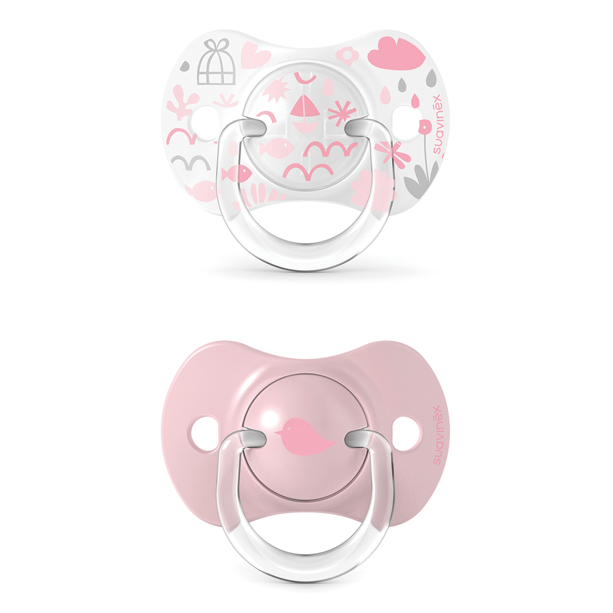 Memories succhietto silicone 0/6 pro rosa