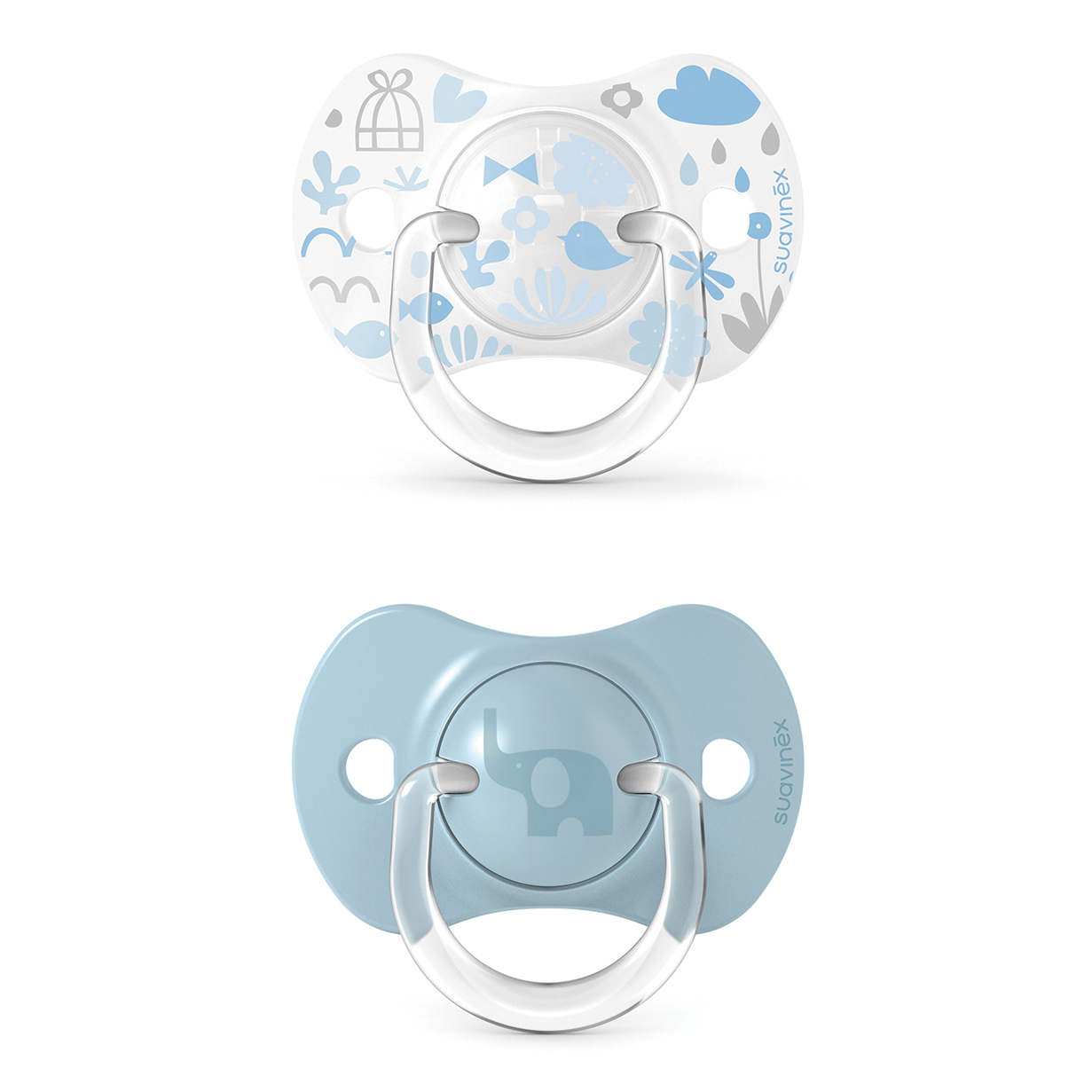 Memories succhietto silicone 6/18 pro azzurro