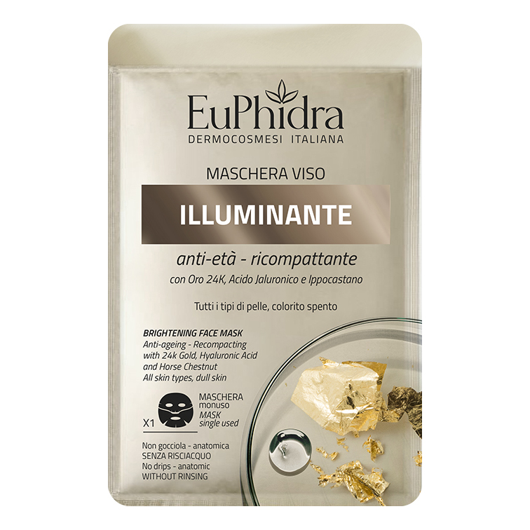 Euphidra maschera viso illuminante 1 pezzo