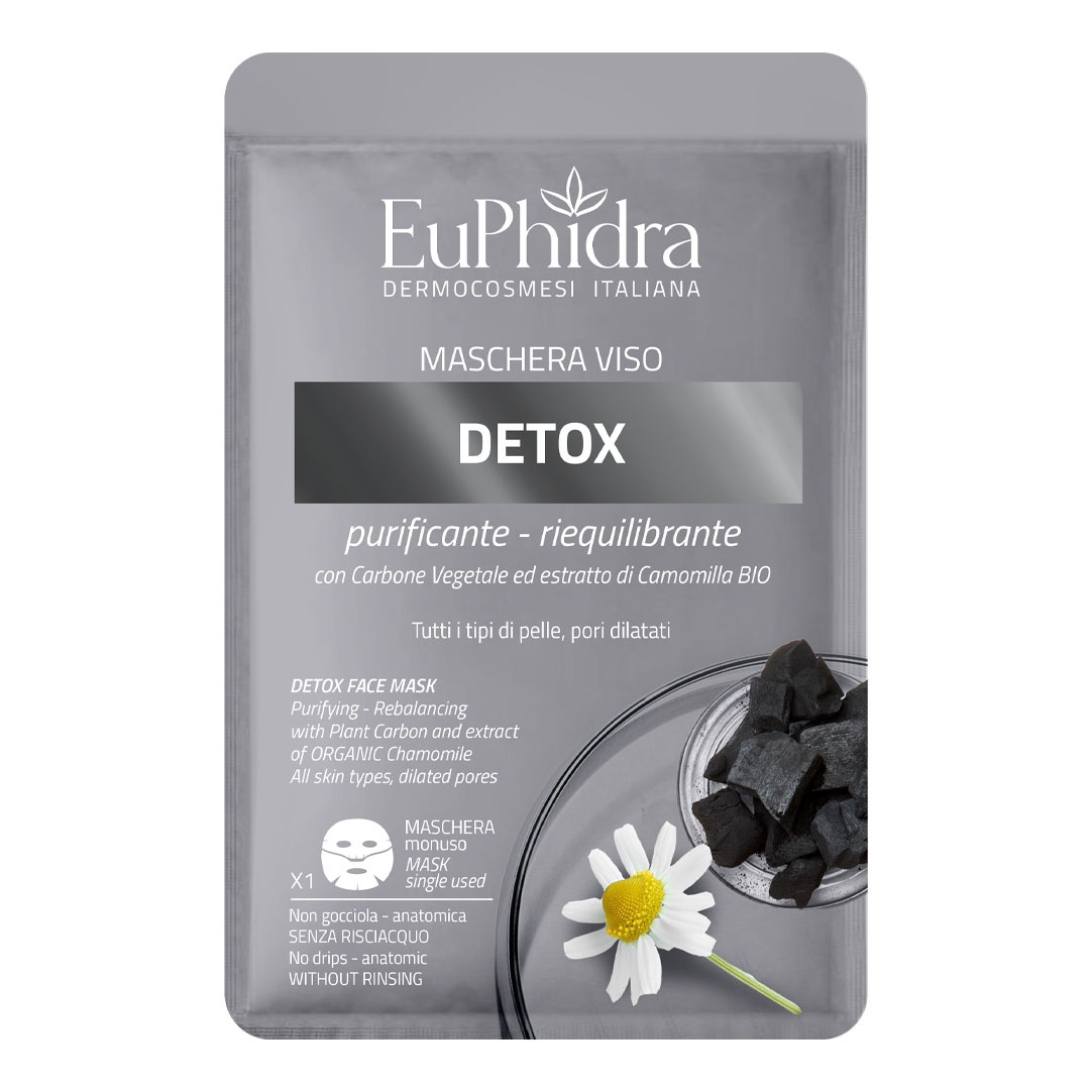 Euphidra maschera viso detox 1 pezzo