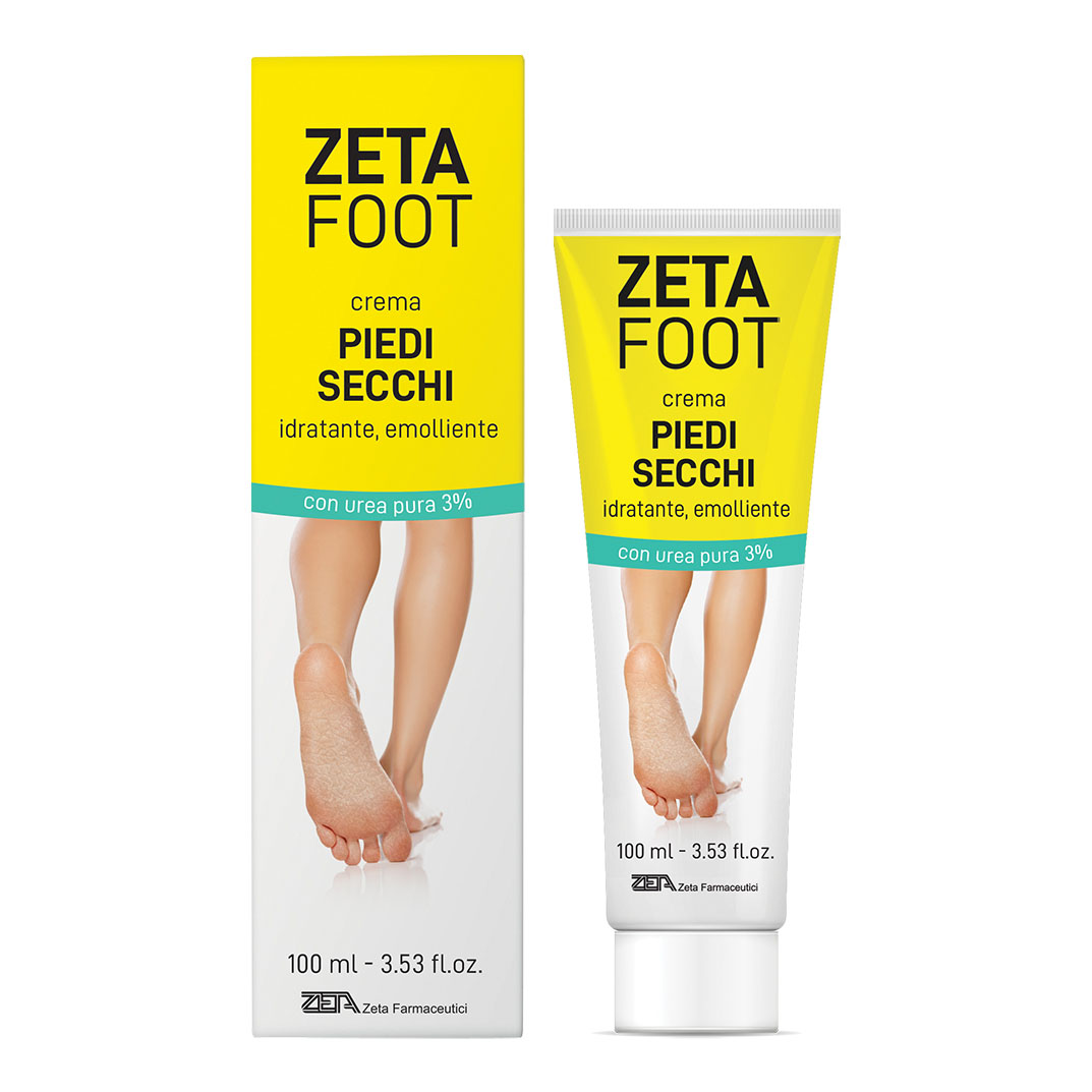 Zetafoot crema piedi secchi 100 ml