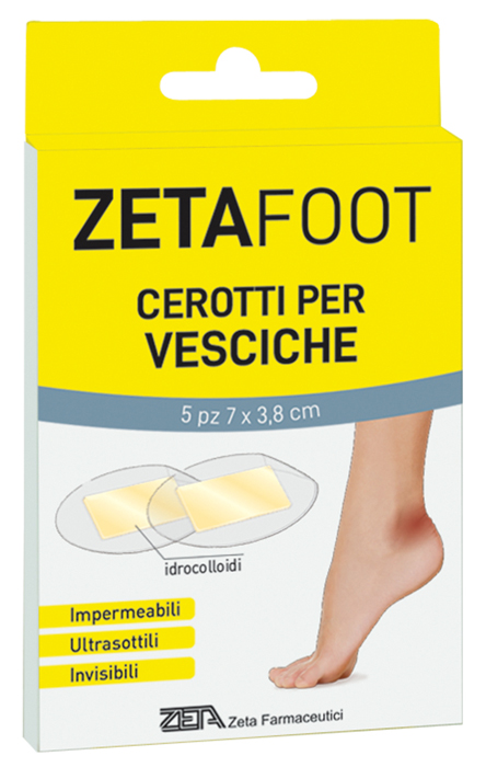 Zetafoot cerotto idrocolloidale vesciche sp 5 pezzi