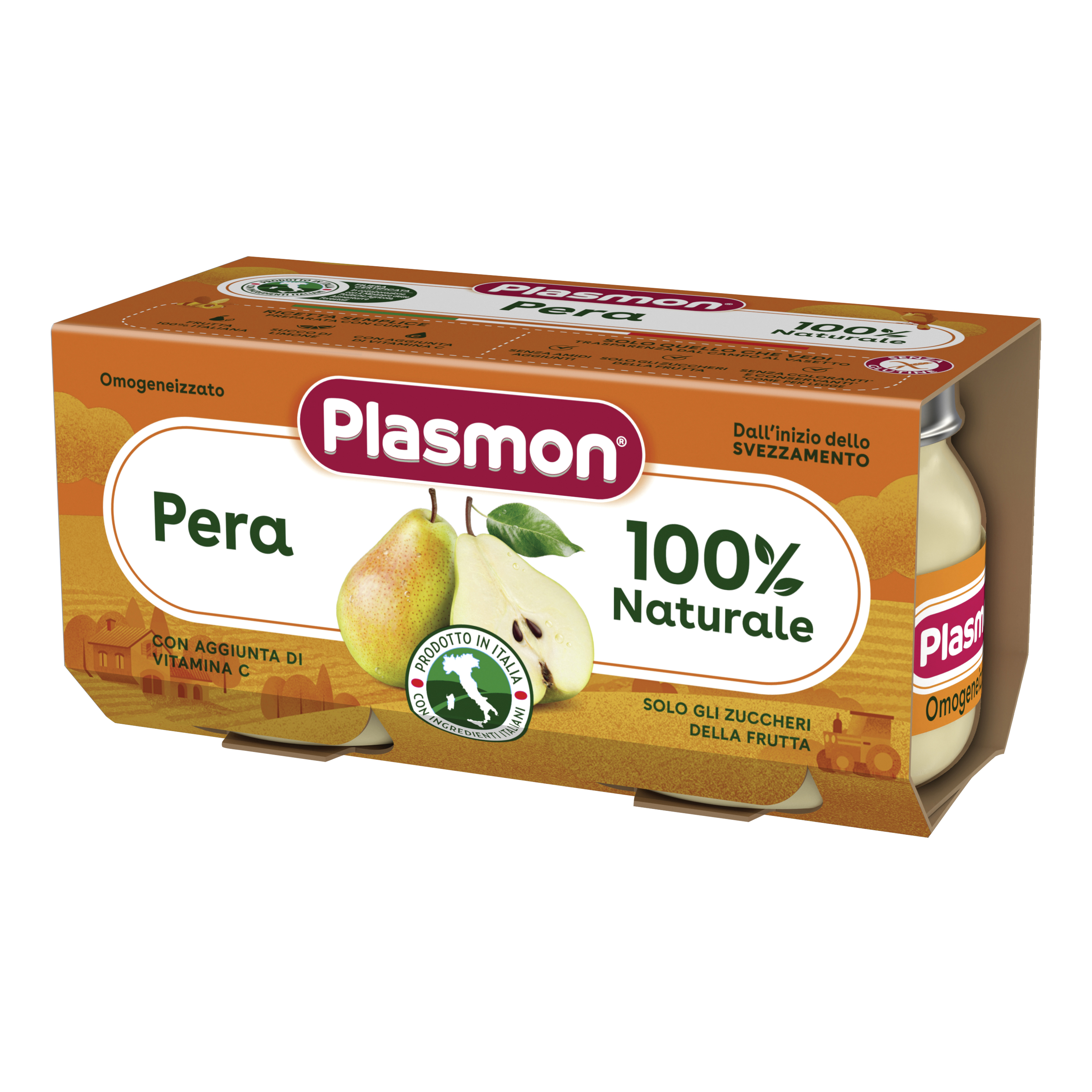Plasmon omogeneizzato pera 2 x 80 g