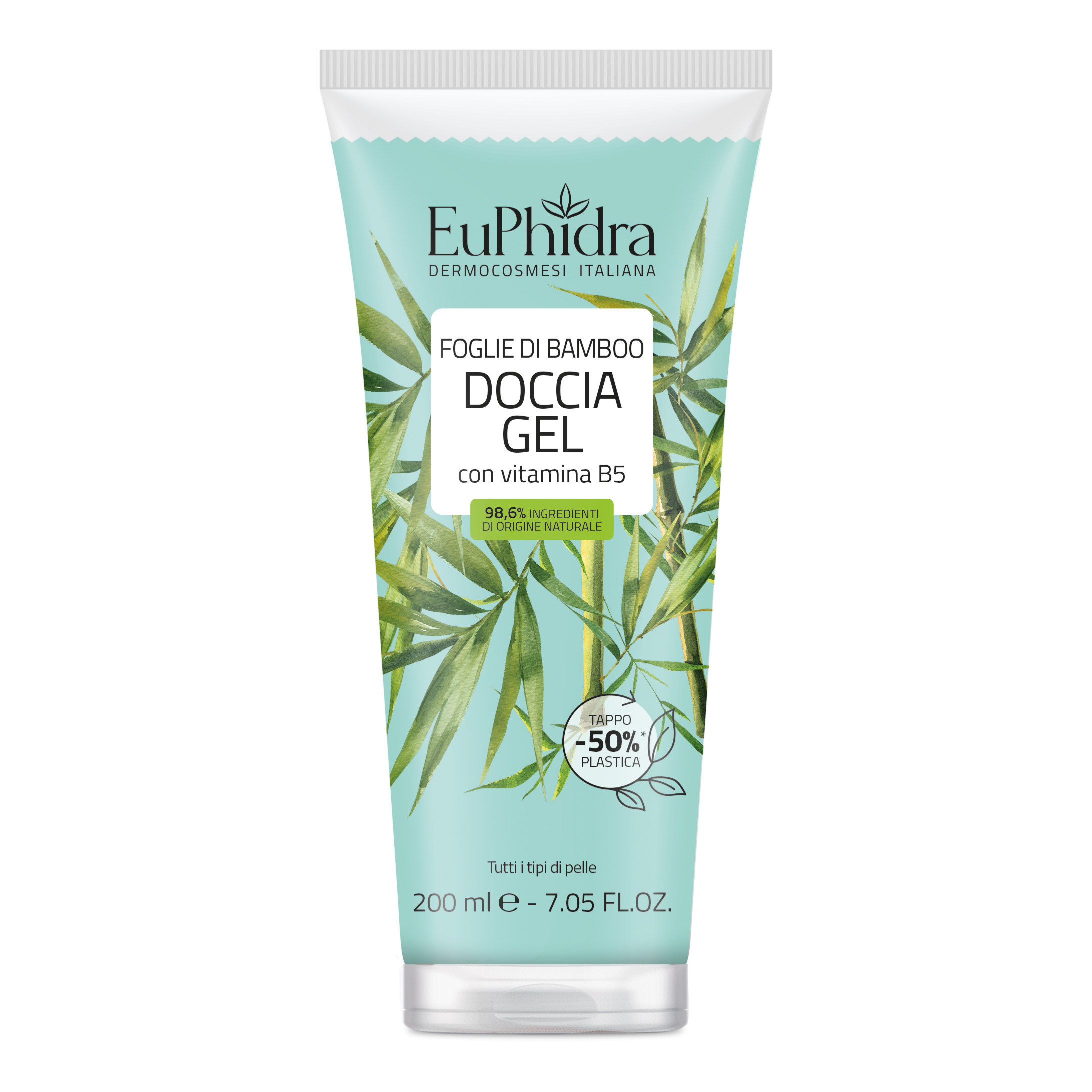 Euphidra doccia gel foglie di bamboo 200 ml