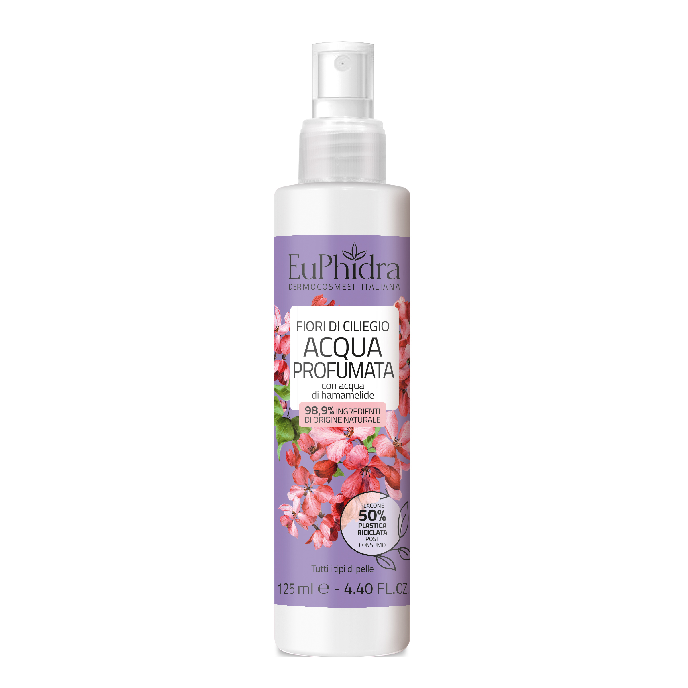 Euphidra acqua profumata fiori di ciliegio 125 ml