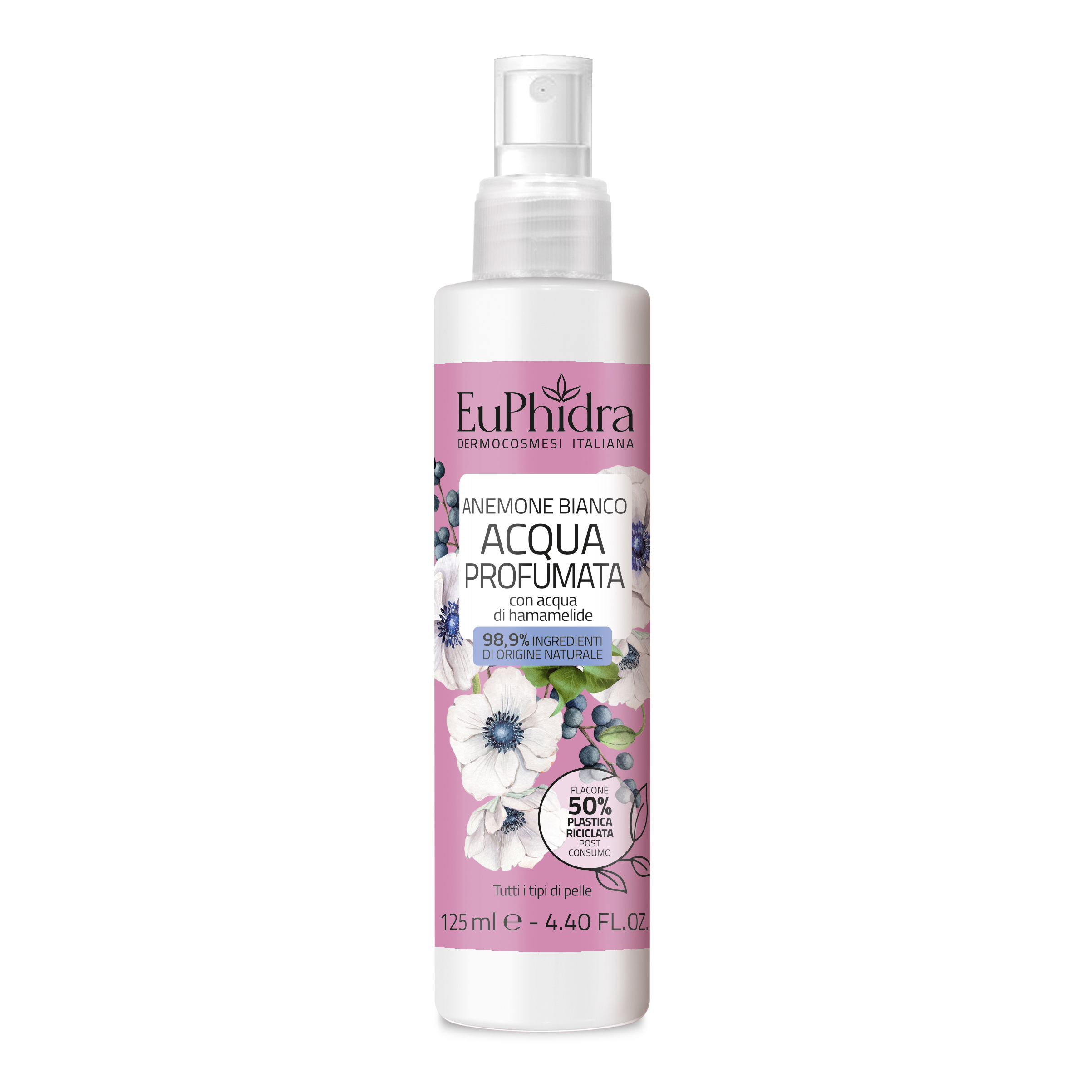Euphidra acqua profumata anemone bianco 125 ml