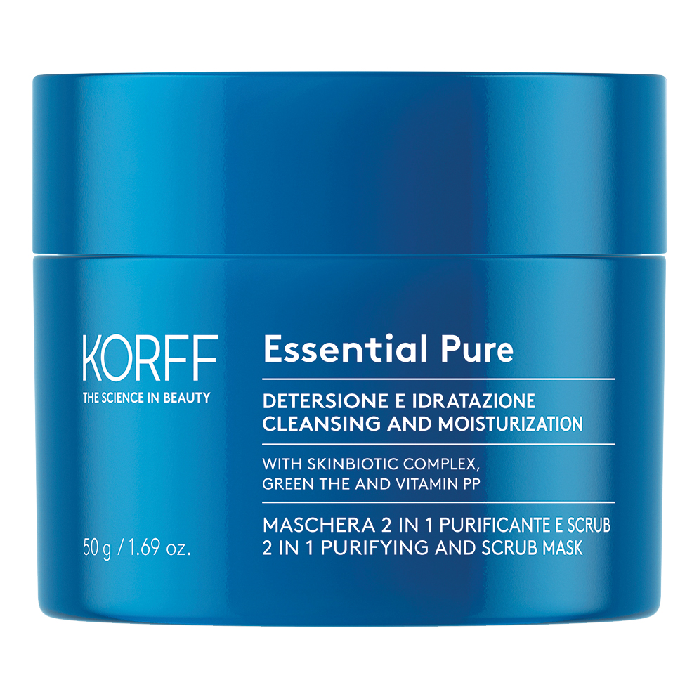 Korff essen maschera purificante scrub 50 ml