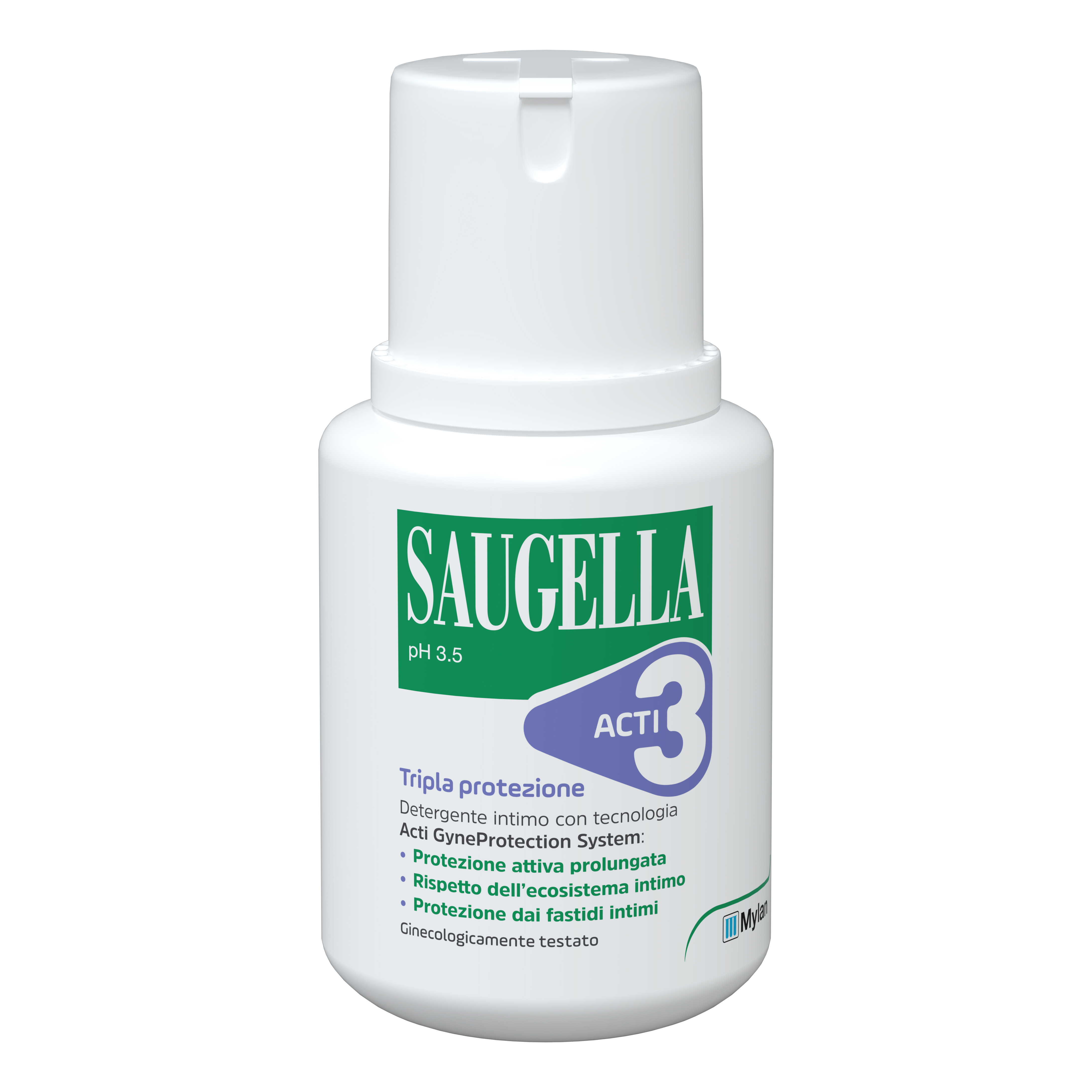 Saugella acti3 detergente intimo 100 ml