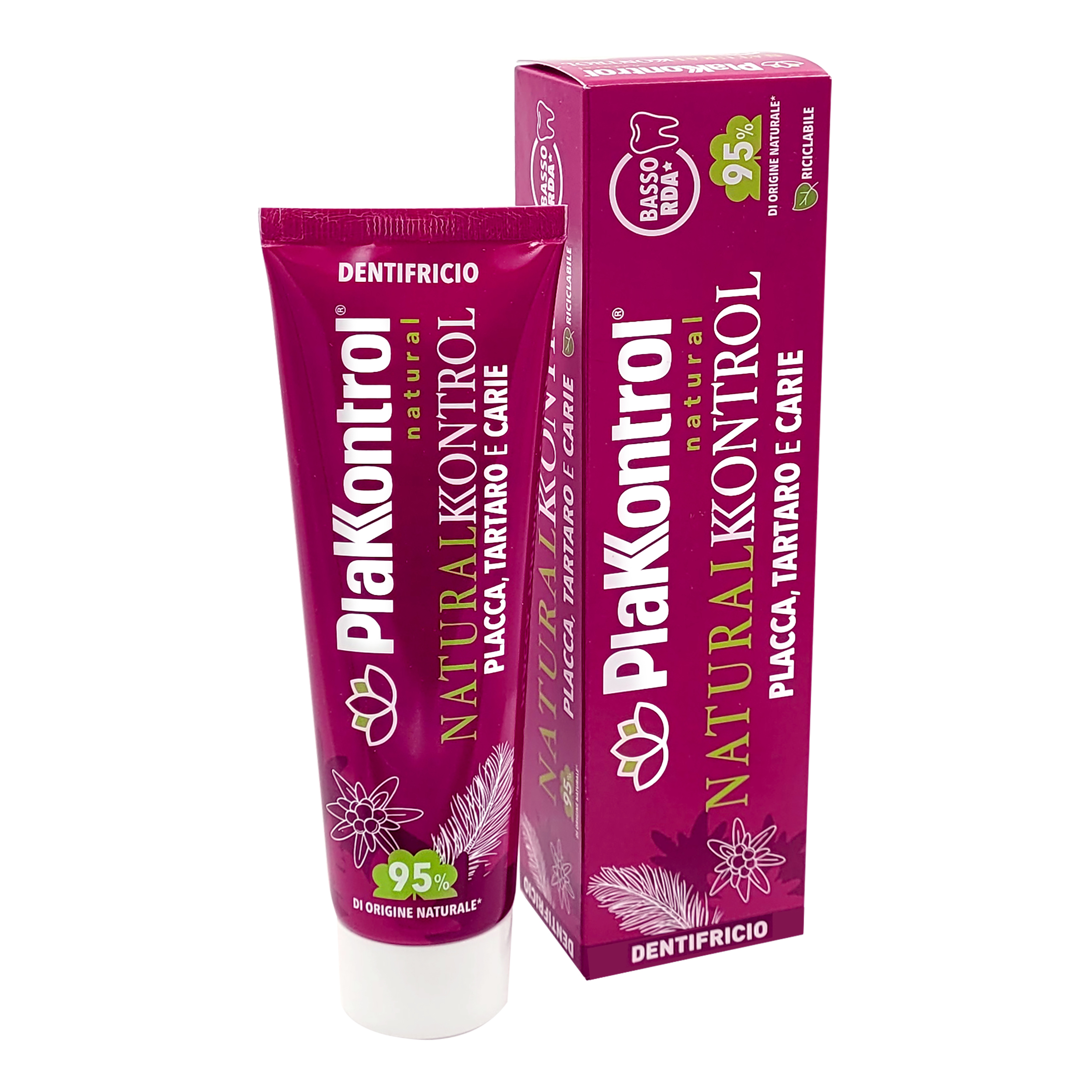 Plakkontrol dentifricio 75 ml