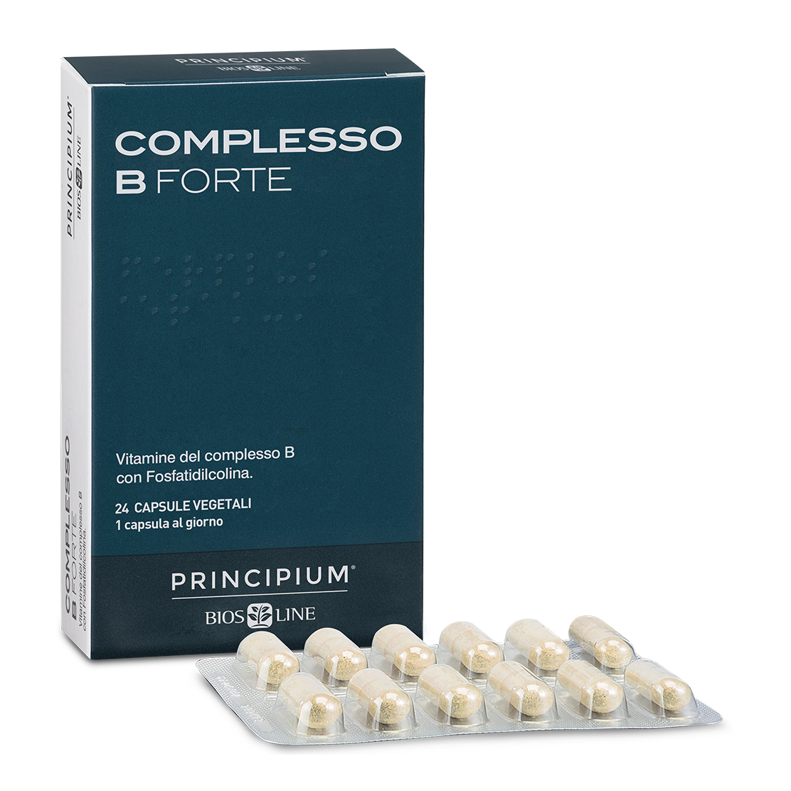 Principium complesso b forte 24 capsule vegetali