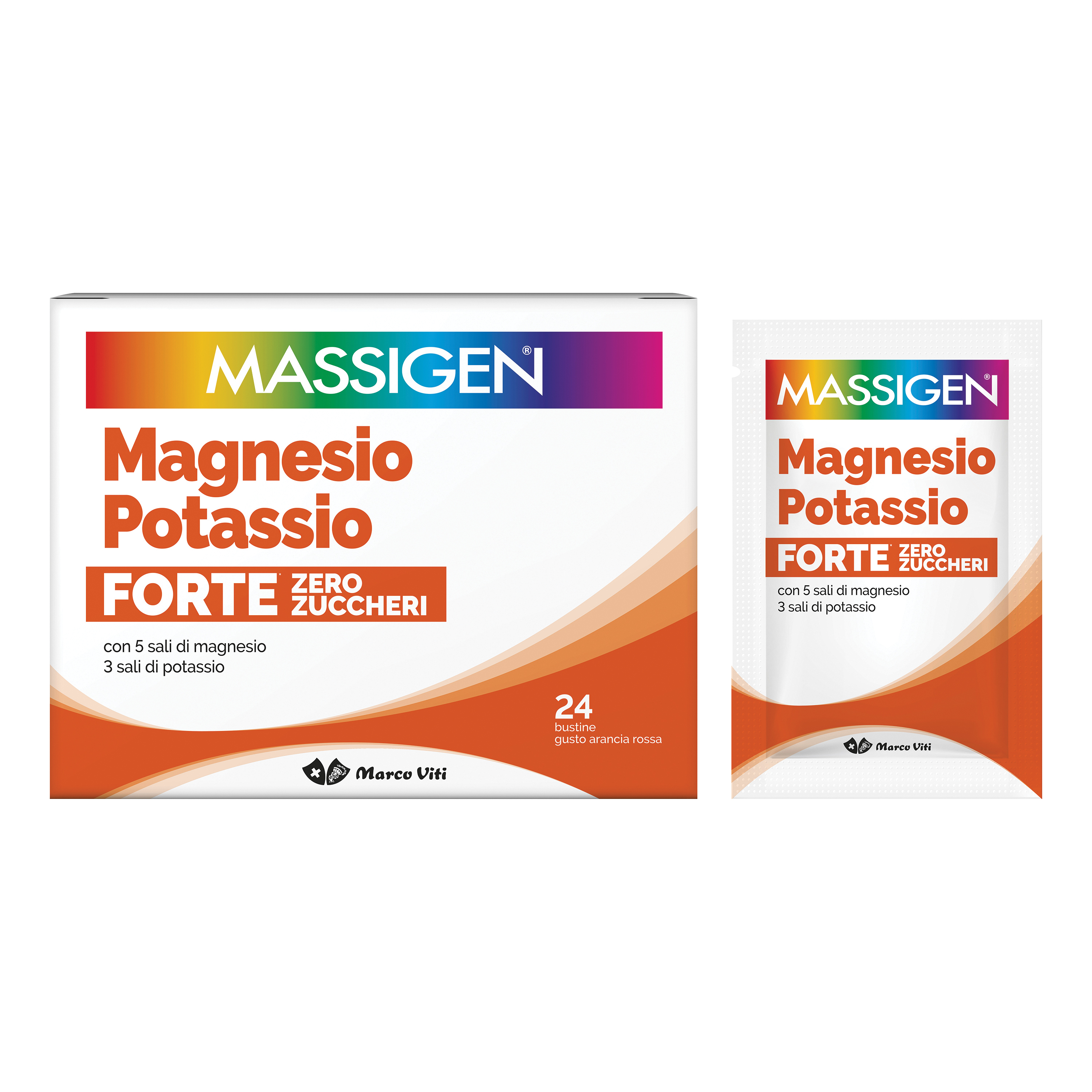 Magnesio potassio forte zero zucchero 24 bustine