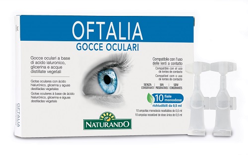 Gocce oculari oftalia 5 ml
