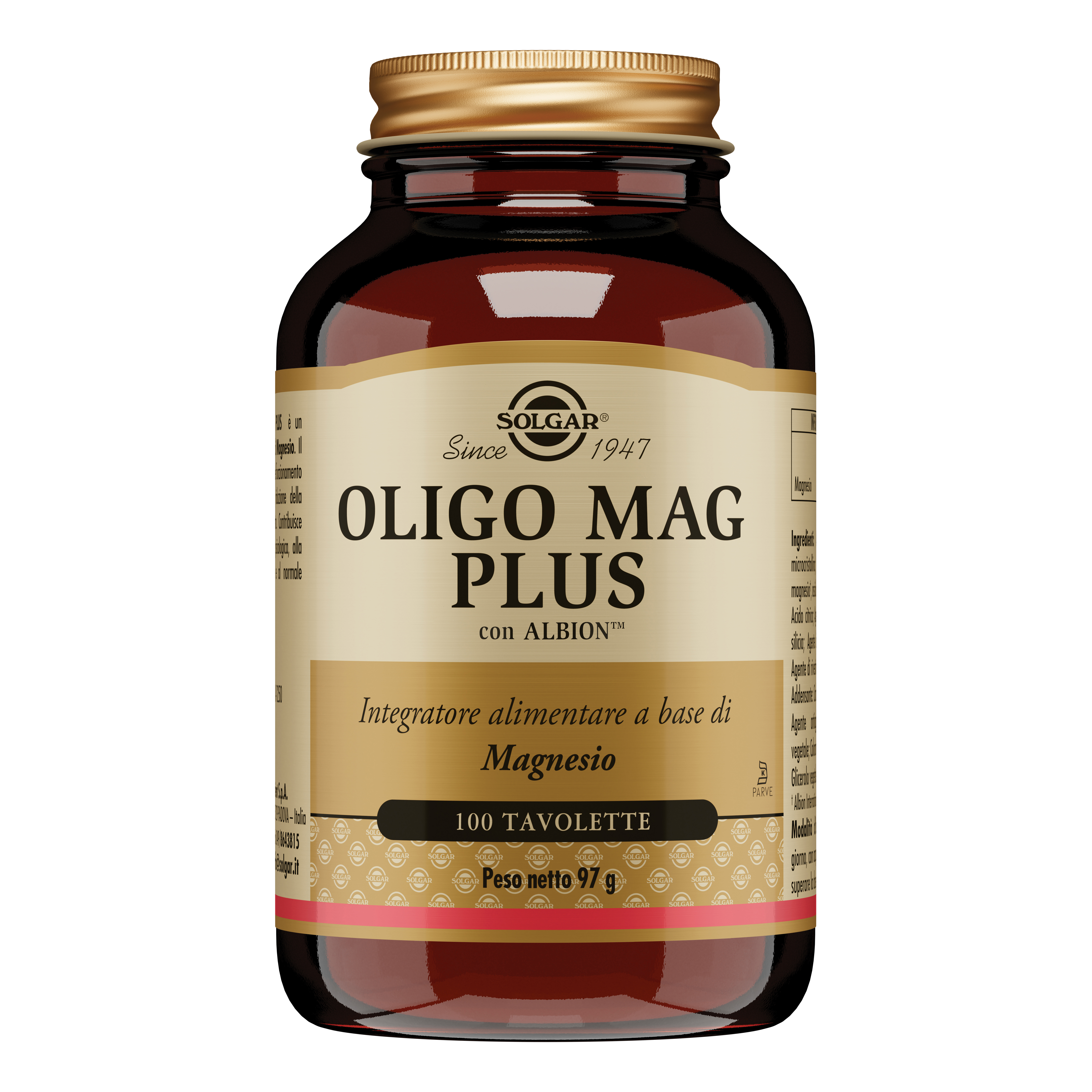 Oligo mag plus 100 tavolette