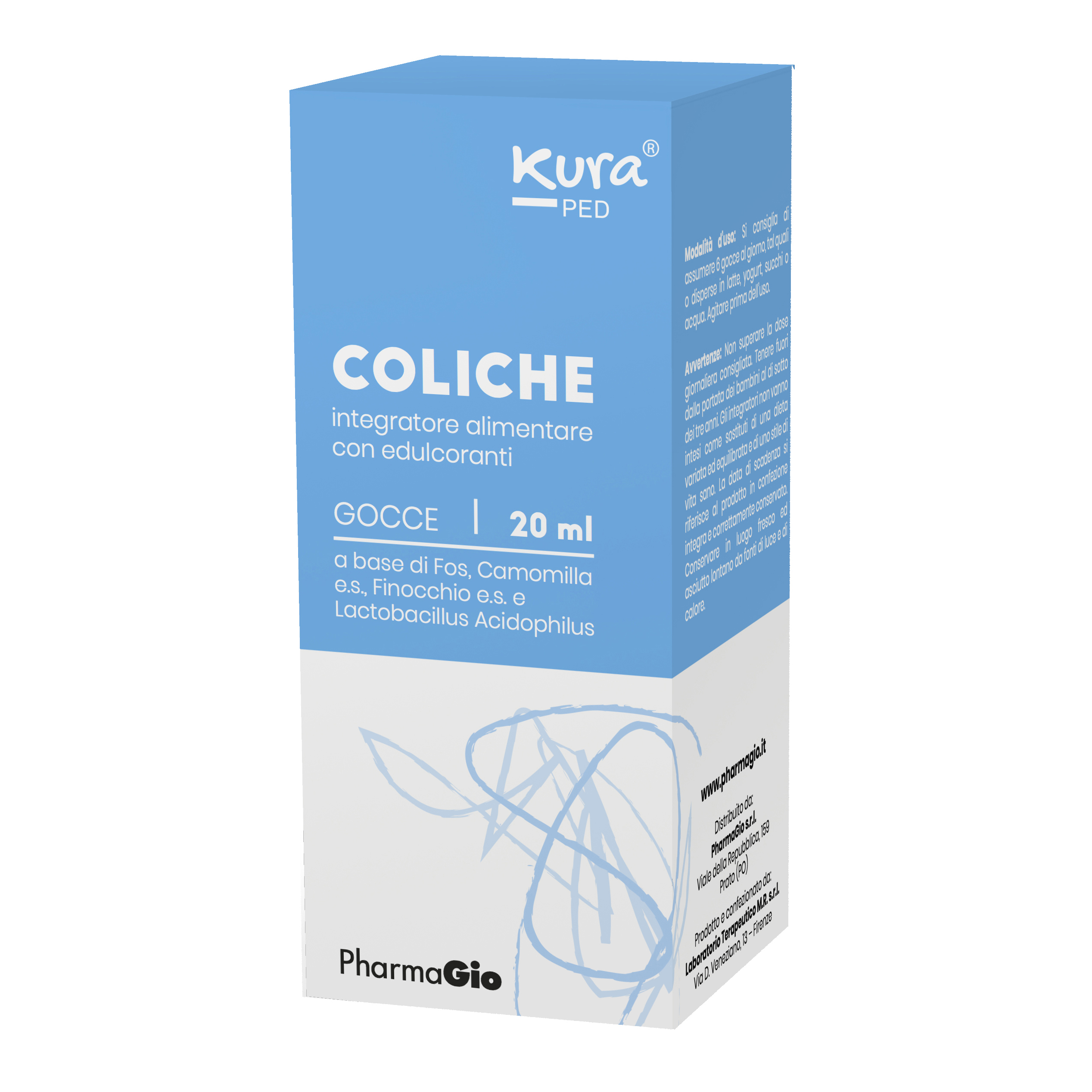 Kura ped coliche 20 ml
