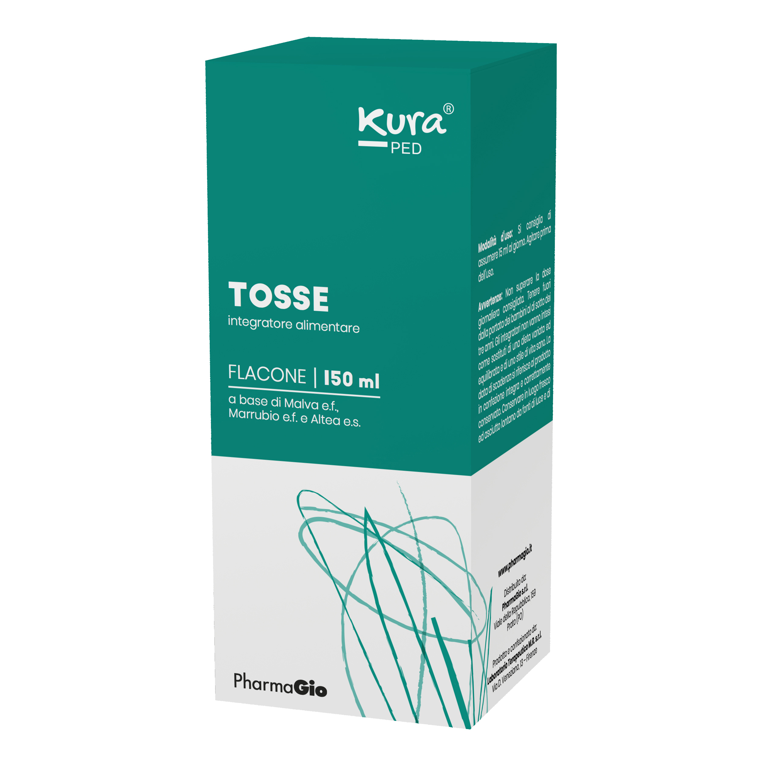 Kura ped tosse 150 ml