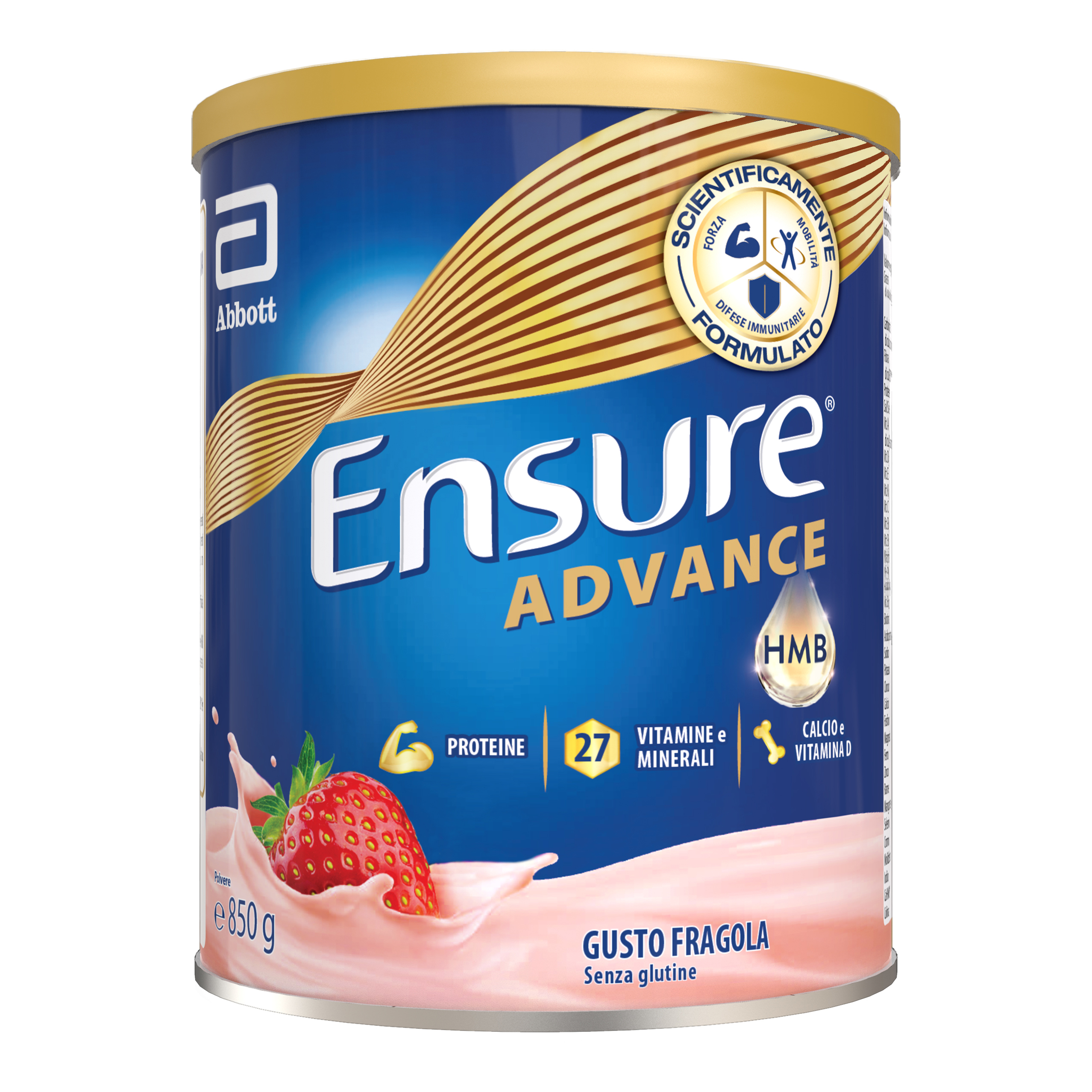 Ensure advance fragola 850 g