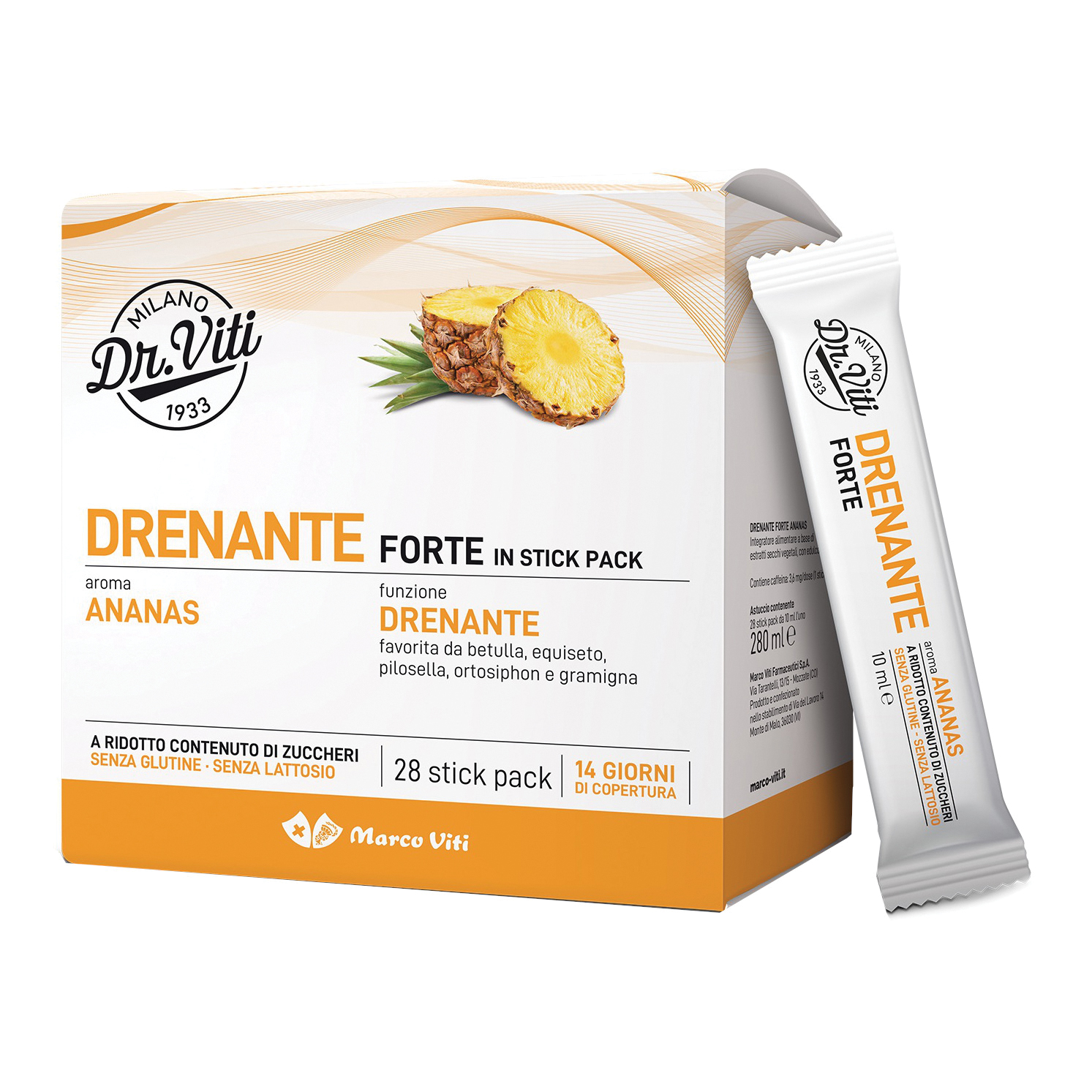 Drenante Forte Ananas 28 Stickpack