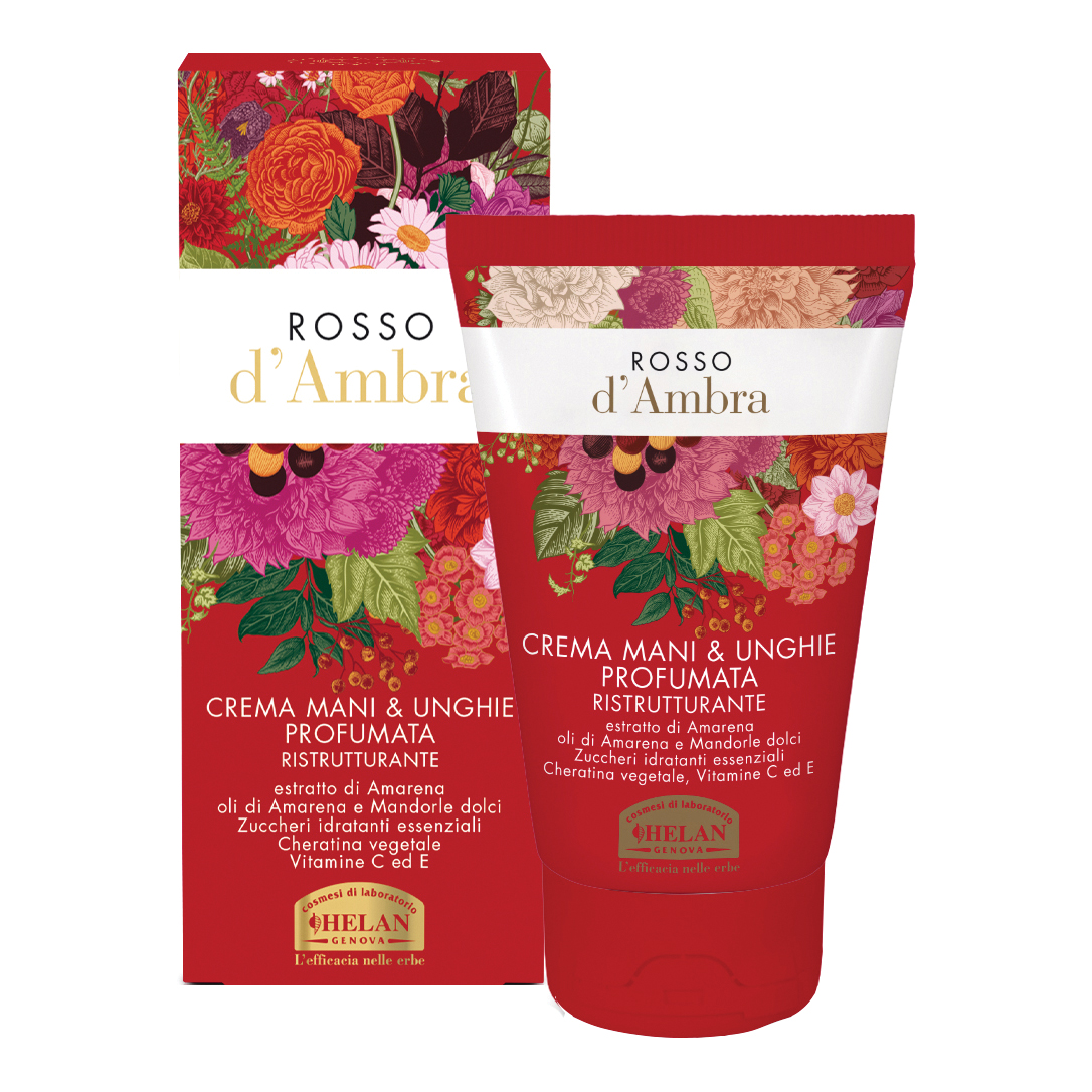 Rosso d'ambra crema mani & unghie profumata