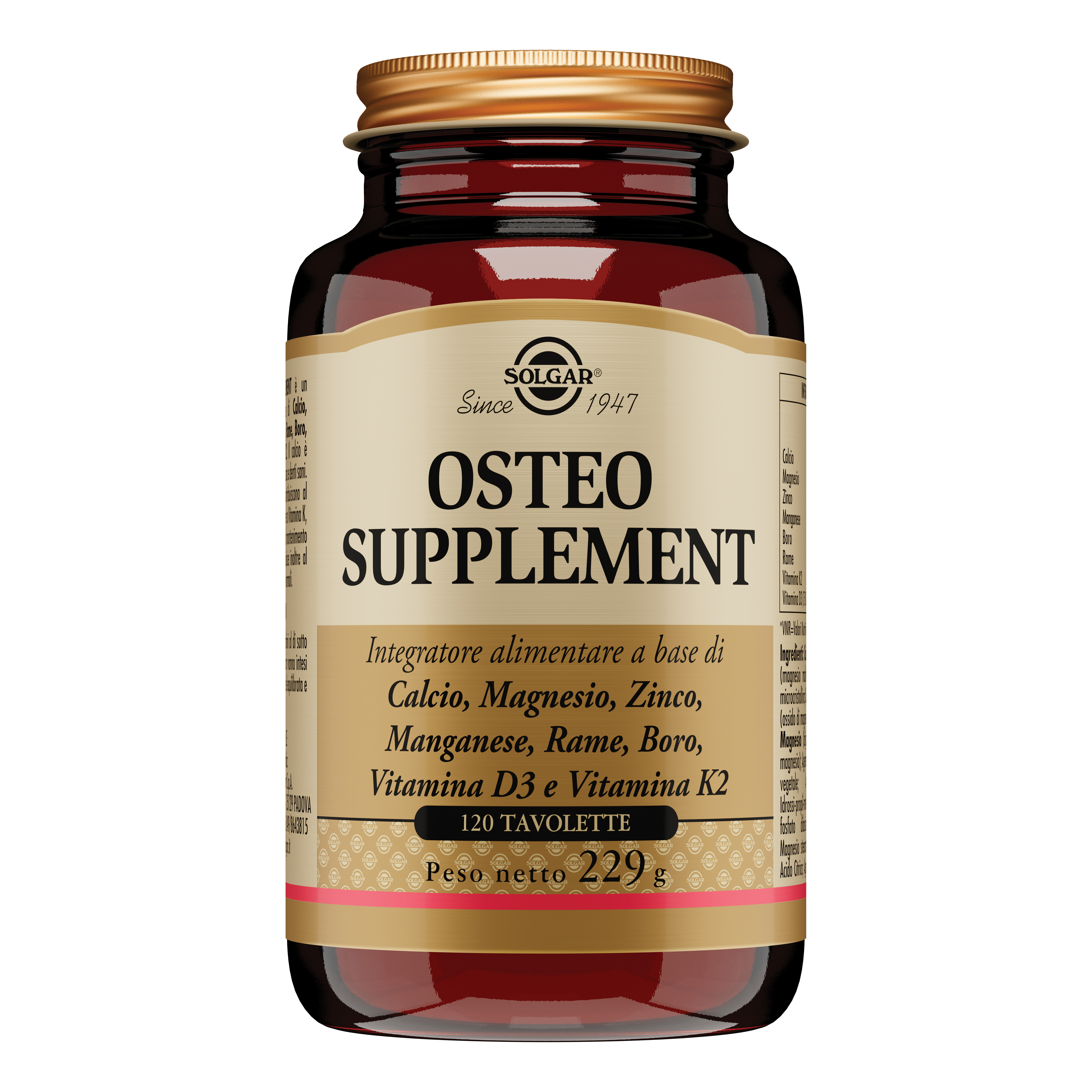 Osteo supplement 120 tavolette