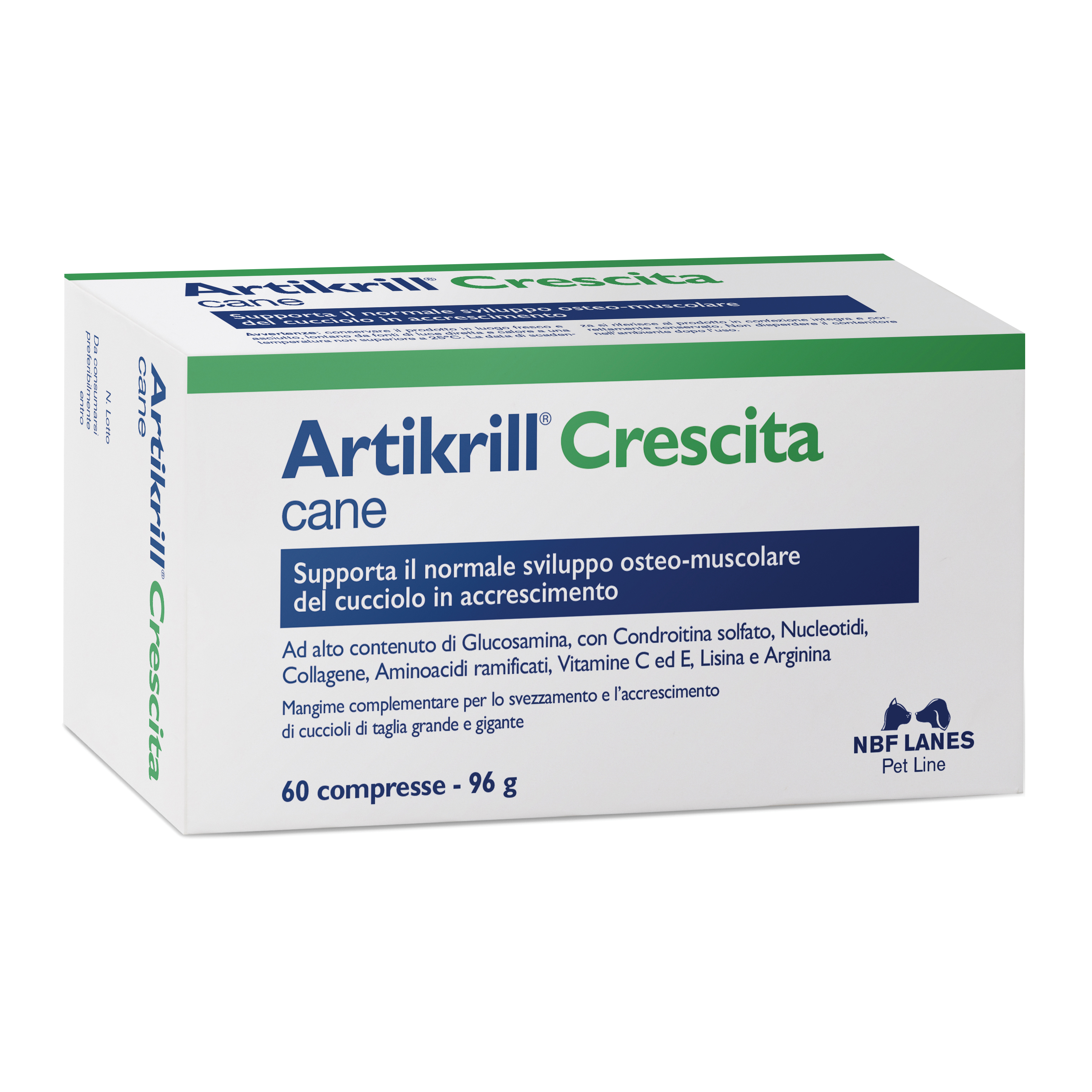 Artikrill Crescita Cane 60 Compresse