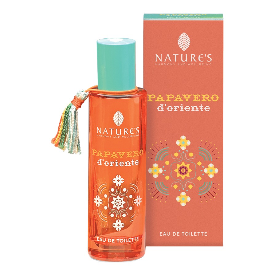 Nature's papavero d'oriente eau de toilette 50 ml
