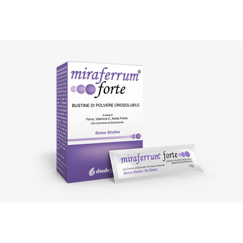 Miraferrum forte 20 bustine da 1,5 g