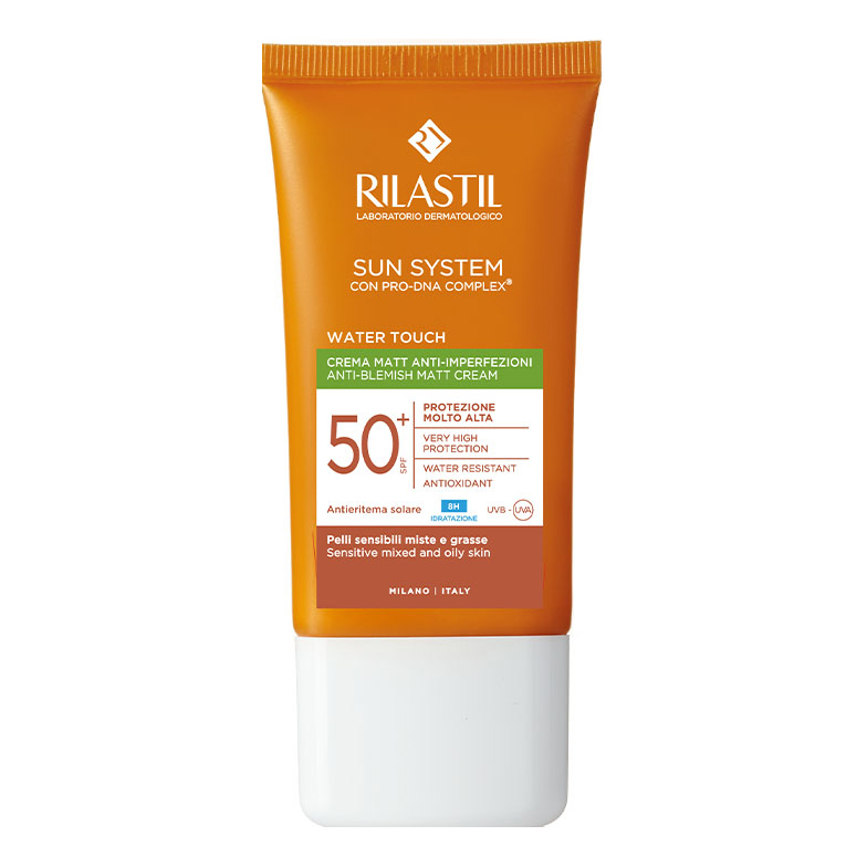 Rilastil Sun System Water Touch Mat SPF 50+ Emulsione Solare 40 ml