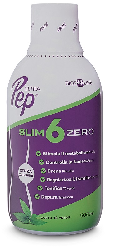 Ultra pep slim 6 zero te' verde 500 ml - 8030243030504