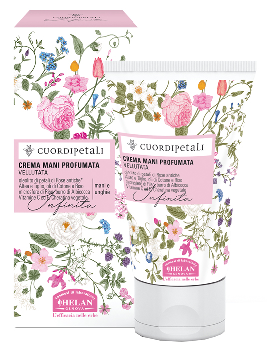 Cuor di petali infinita crema mani profumata vellutata