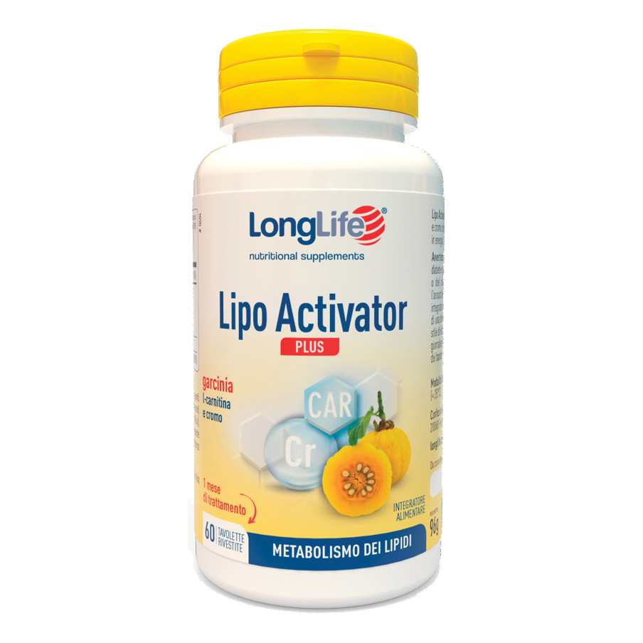 Longlife lipo activator plus 60 tavolette