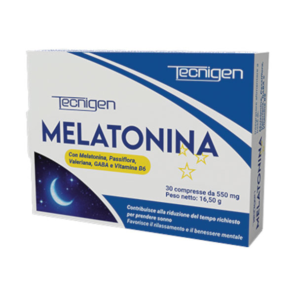 Tecnigen Melatonina 30 Compresse