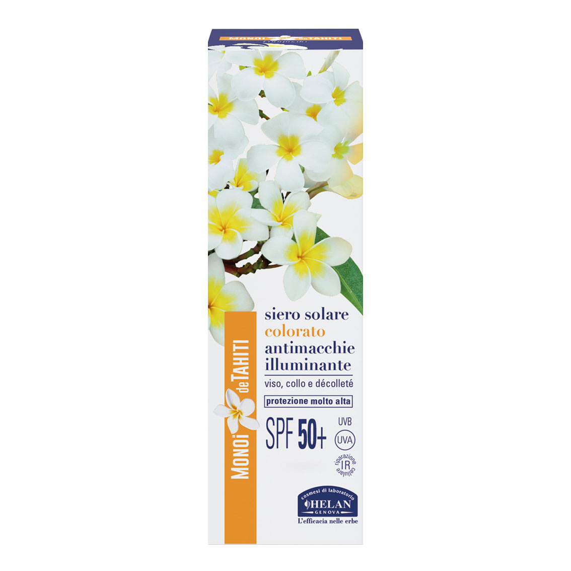 Monoi de tahiti ata siero solare colorato illuminante antimacchie spf50+ 30 ml