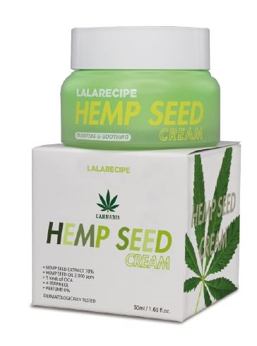 Lalarecipe hemp seed cream viso idratante 50 ml