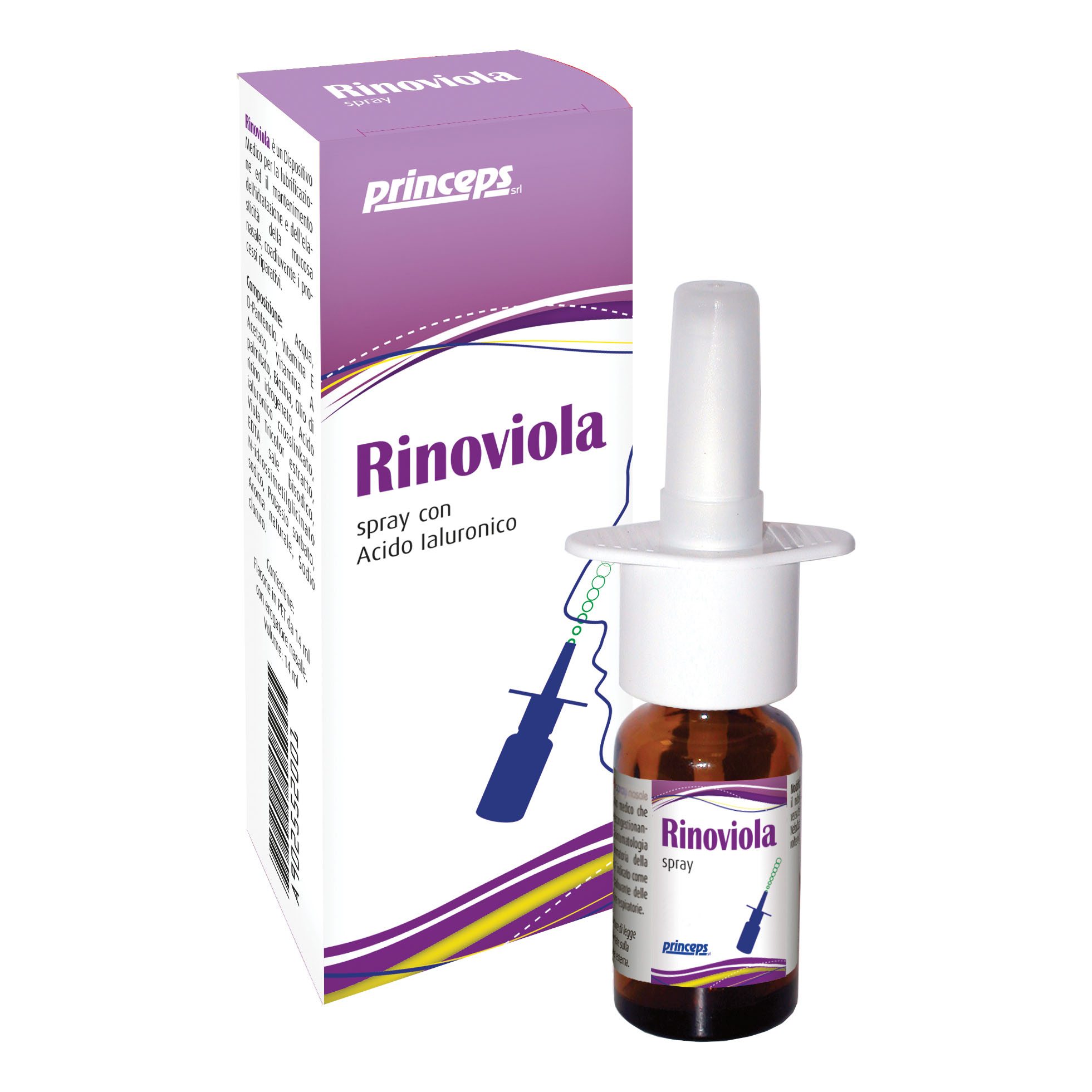 Rinoviola spray nasale 14 ml