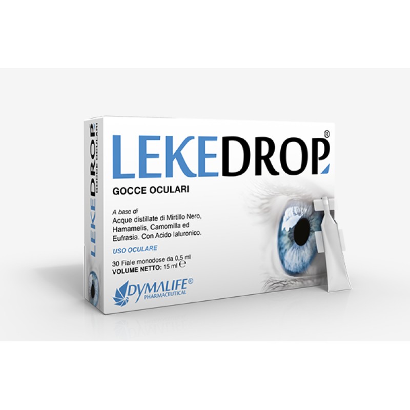 Lekedrop gocce oculari 30 fiale monodose 0,5 ml