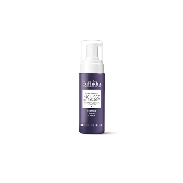 Euphidra mousse illuminante purify no stress 175 ml