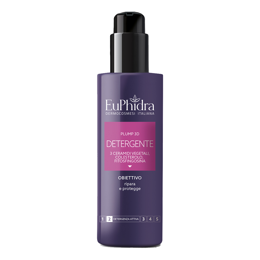 Euphidra plump 3d detergente 3 ceramidi 200 ml