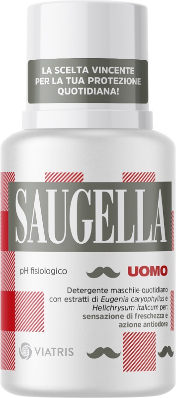 Saugella uomo ph fisiologico detergente maschile quotidiano 100 ml