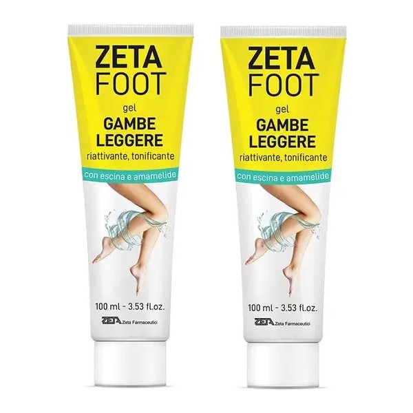 Zetafoot abbinata gel gambe 2 pezzi