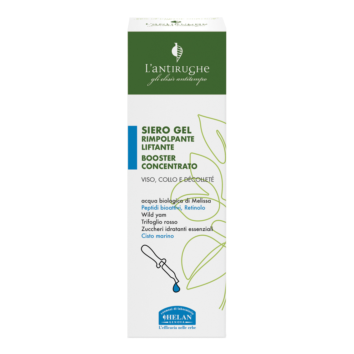 Elisir antitempo l'antirughe siero gel rimpolpante liftante booster concentrato 30 ml