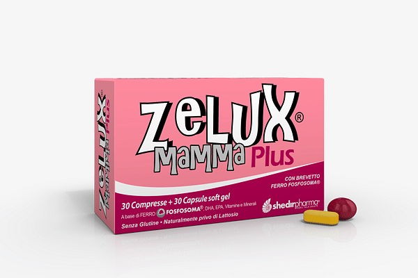 Zelux mamma plus 30 compresse + 30 capsule soft gel