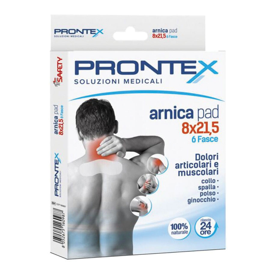Fascia prontex arnica pad 8 x 21 ,5 6 pezzi