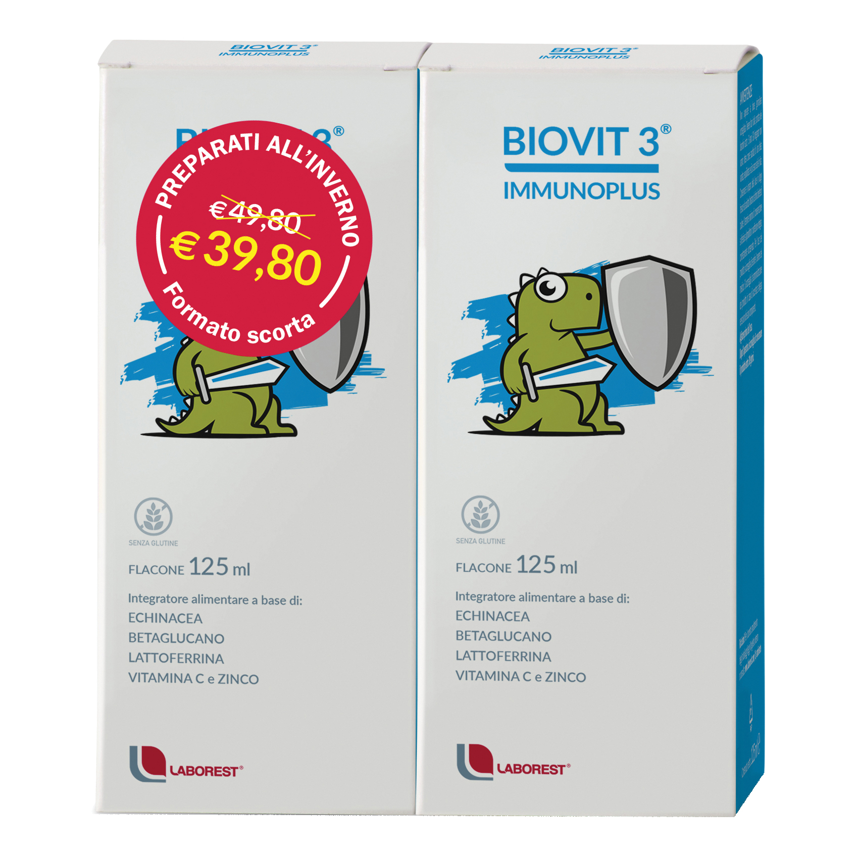 Biovit 3 immunoplus multipack 125 ml x 2